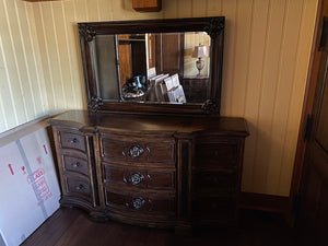 Bernhardt 9 Drawer Dresser with Mirror