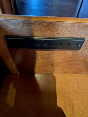 2 Bernhardt 'Stone Top Inlay' Nightstands