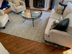 "Capel Rugs"- Kevin O'Brien Collection 8x11 100% Wool Rug