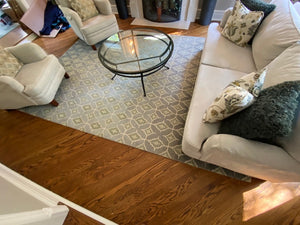 "Capel Rugs"- Kevin O'Brien Collection 8x11 100% Wool Rug