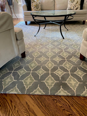 "Capel Rugs"- Kevin O'Brien Collection 8x11 100% Wool Rug