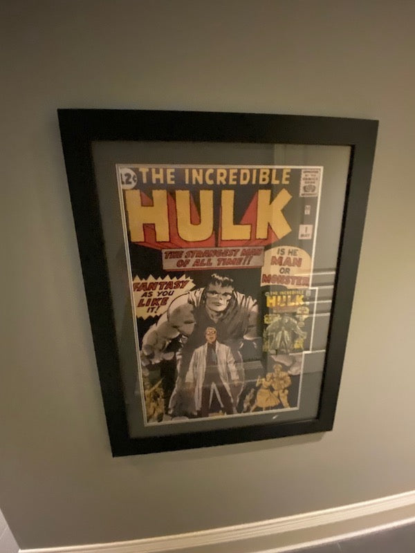 The Incredible Hulk #1 Comic Book Cover Poster