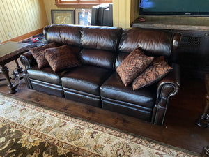 Leggett & Platt Leather Reclining Sofa # 2