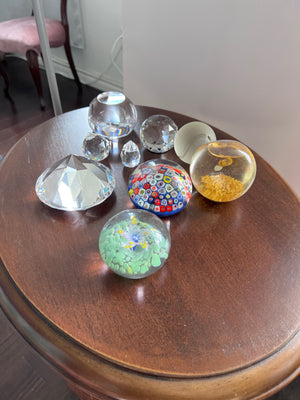 Art Glass Paperweight Lot