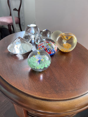 Art Glass Paperweight Lot