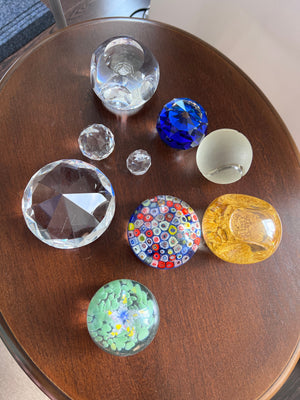 Art Glass Paperweight Lot