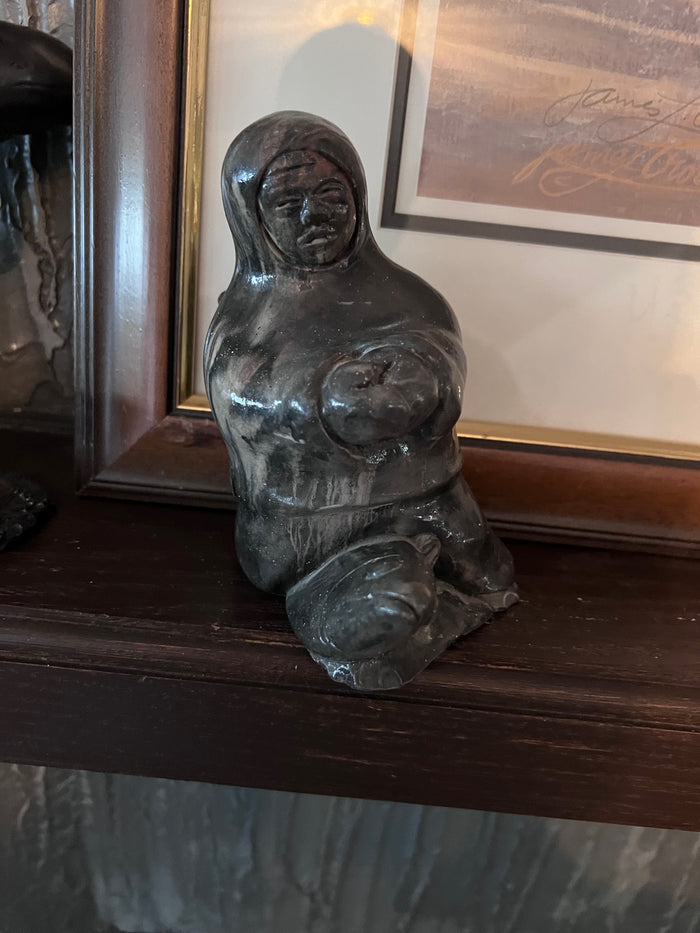 The Aardik Collection Sculpture- Eskimo Fishing