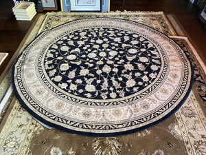Karastan 'Persian Renaissance' Wool & Silk Round Rug