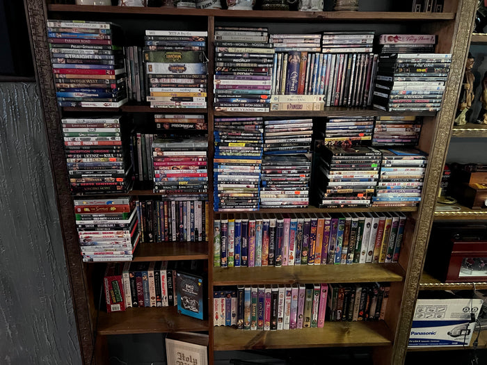 Miscellaneous VHS and DVD Lot