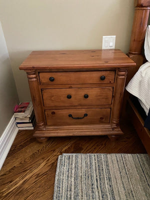 2 "Progressive Furniture" Wood Nightstands