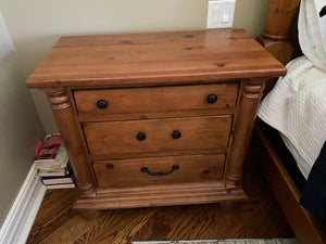 2 "Progressive Furniture" Wood Nightstands
