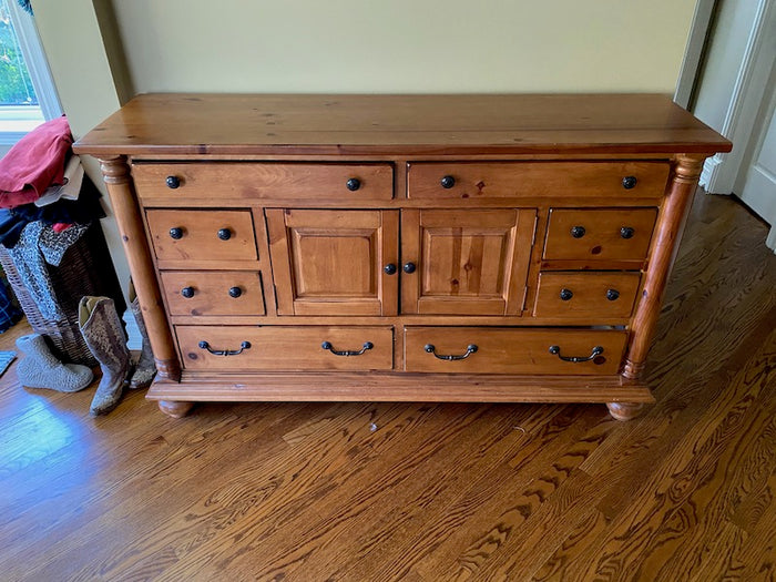 "Progressive Furniture" Wood Multi-Drawer Dresser