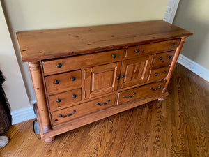 "Progressive Furniture" Wood Multi-Drawer Dresser
