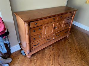 "Progressive Furniture" Wood Multi-Drawer Dresser