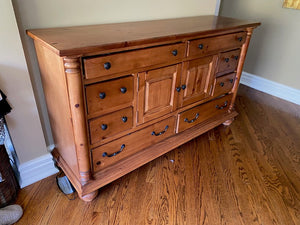 "Progressive Furniture" Wood Multi-Drawer Dresser