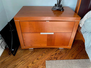 2 "Alf Design Group" Made in Italy Nighstands