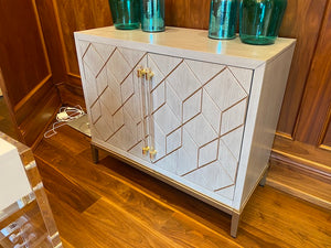 Walter of Wabash Cabinet, Acrylic Handles