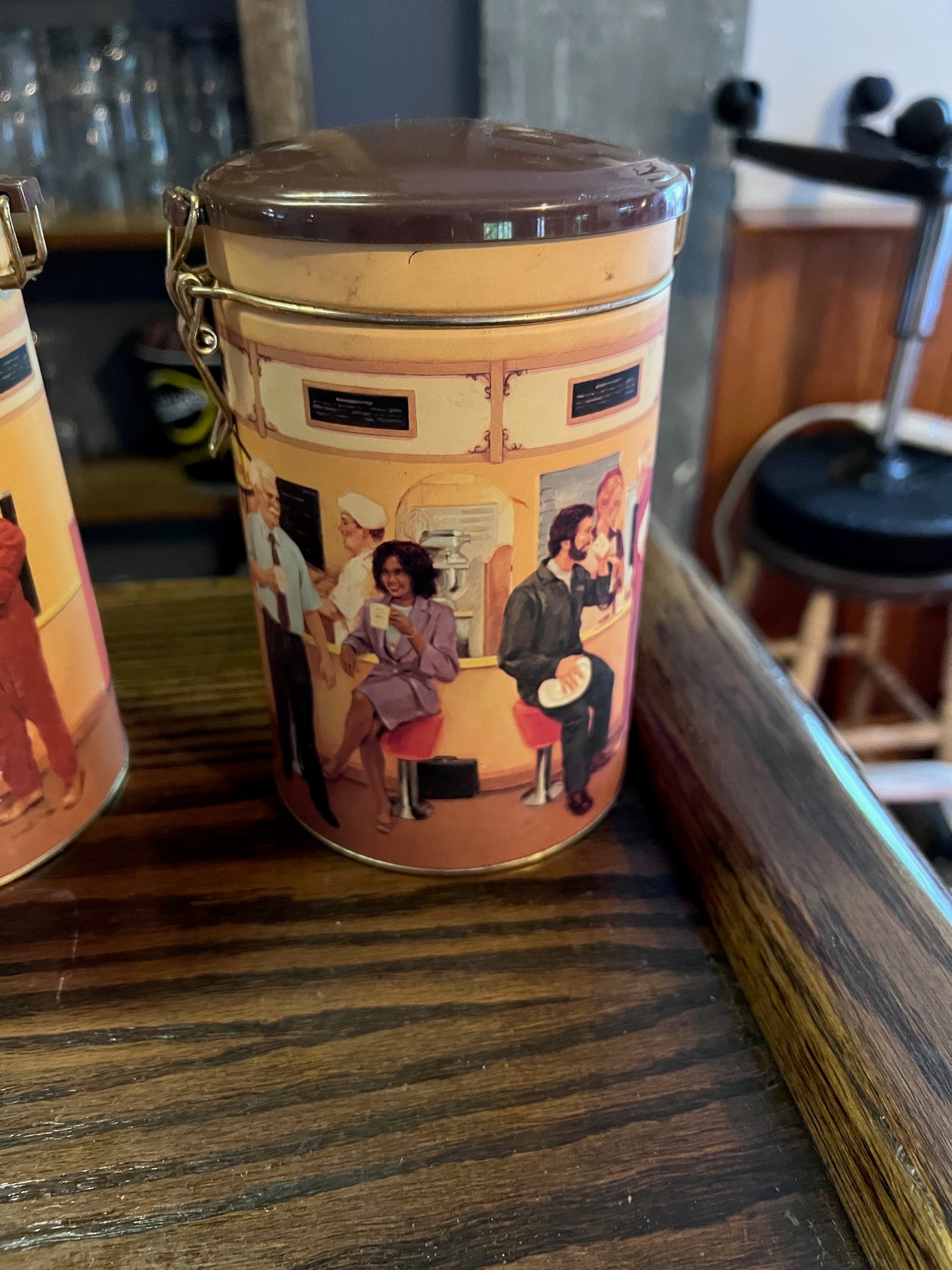 3 Tim Hortons First Edition, Coffee Tin/Collector Canisters – Sell
