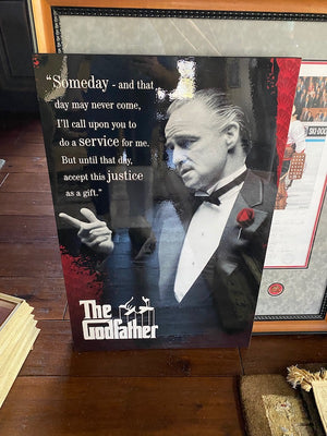 The Godfather "Someday" Glossy Poster