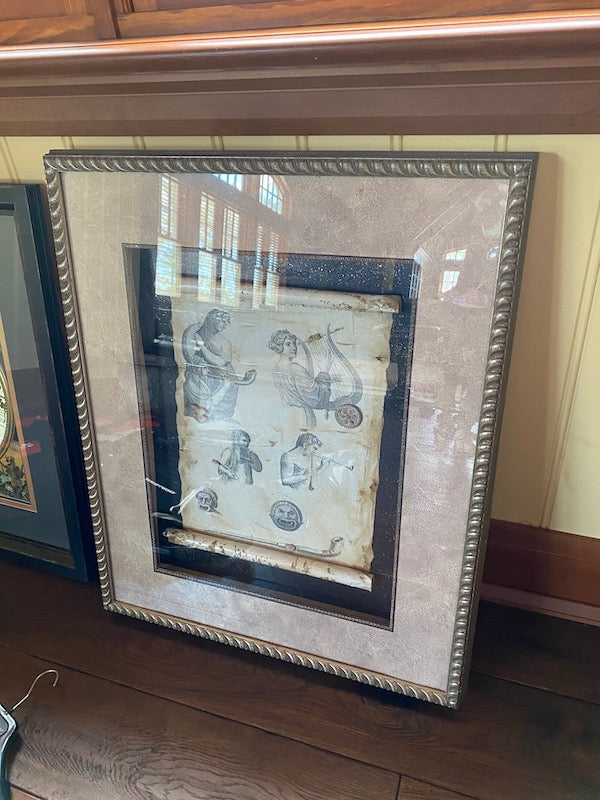 Ren-Wil "Ancient Musical Instruments" Framed Art