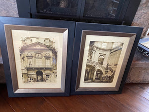 2 "Le Palais-Royal" Prints from Uttermost