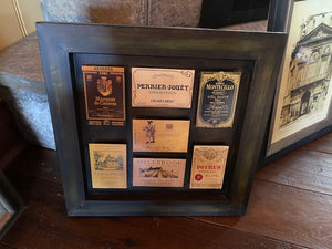 HomeSense "Wine Label" Wall Art