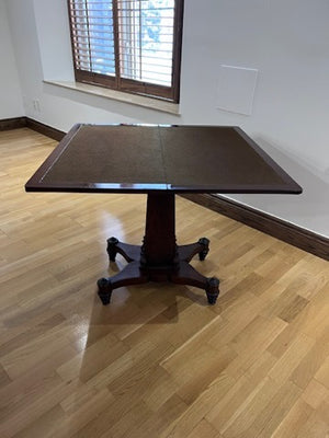 Antique Foldable Games Table