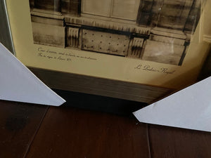 2 "Le Palais-Royal" Prints from Uttermost