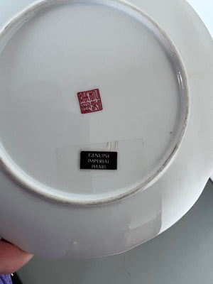 2 Imperial Imari Plates