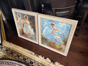 2 Framed Prints- Ballerinas
