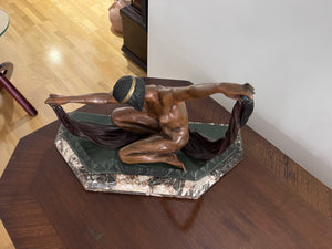 CLAIRE JEANNE ROBERTE COLINET BRONZE SCULPTURE- "ISIS"