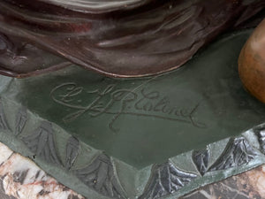 CLAIRE JEANNE ROBERTE COLINET BRONZE SCULPTURE- "ISIS"