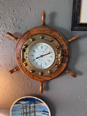 'Ship's Time Quartz' Wall Clock