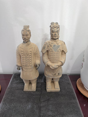 Terra Cotta Warrior Statues (Miniatures) direct from Xian, China.