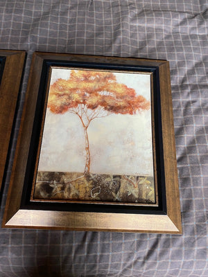 2 Art in Motion Prints- Spice Tree by Fabrice de Villeneuve