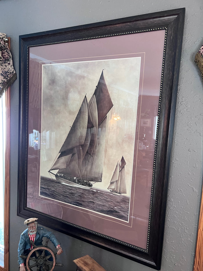 Large Sailboat Print