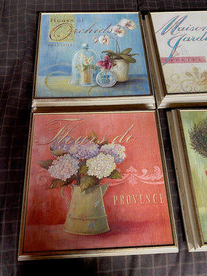 4 Art in Motion Prints- Fleurs by Angela Staehling