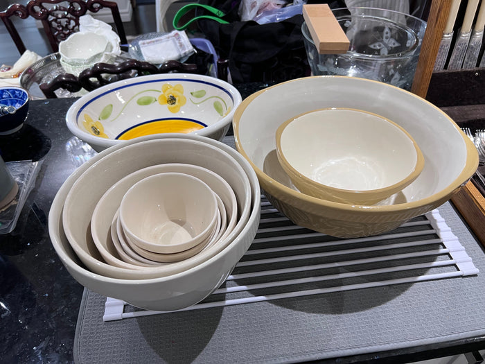 Mixing/Serving Bowl Lot