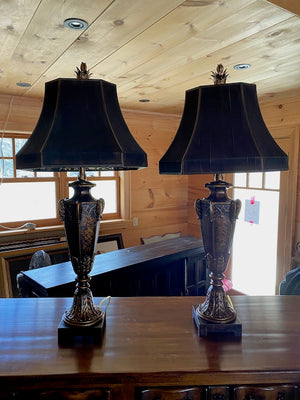 2 Large "Fine Art Lamps" Table Lamps