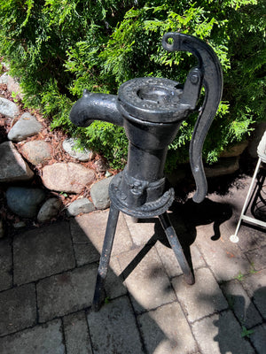 Wrought Iron Water Pump