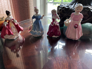 4 Small Royal Doulton Figurines