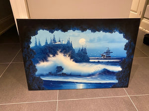 Ship at Sea Unframed Print