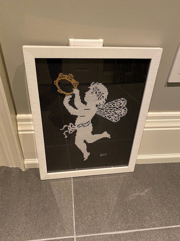 Needlepoint Art- Angel