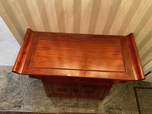 Oriental Style Wood Cabinet