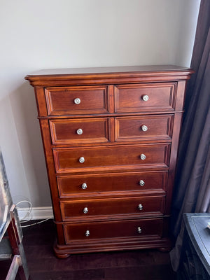 Cherry Highboy Dresser