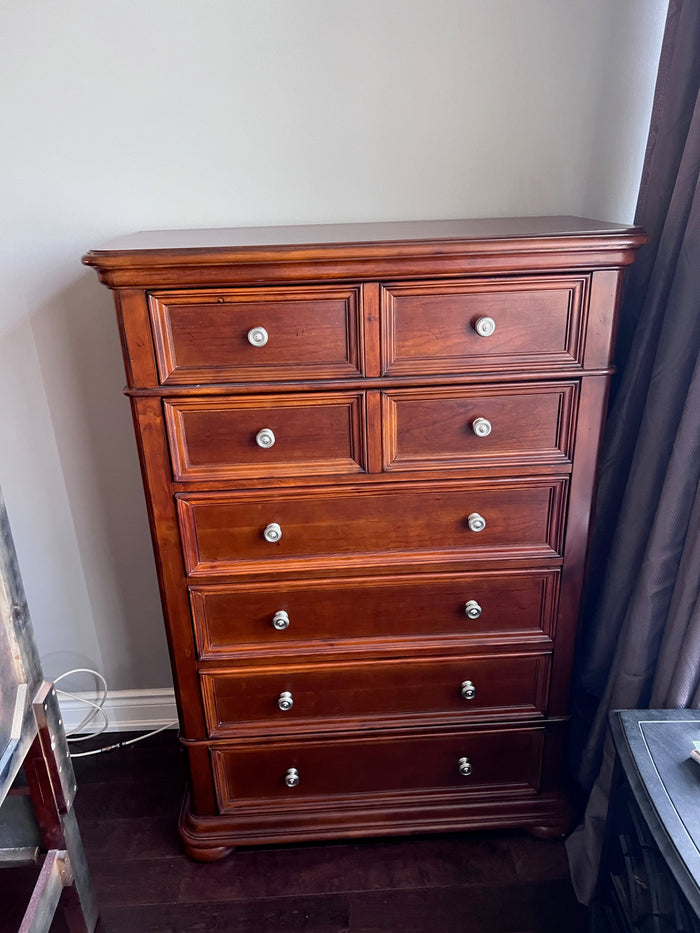 Cherry Highboy Dresser