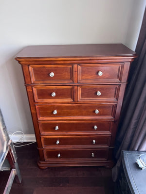 Cherry Highboy Dresser