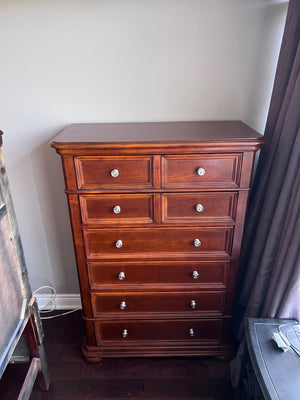Cherry Highboy Dresser