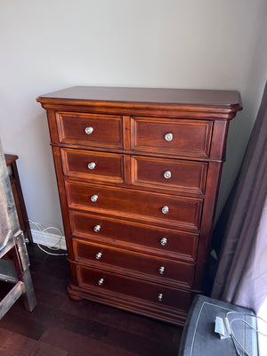 Cherry Highboy Dresser