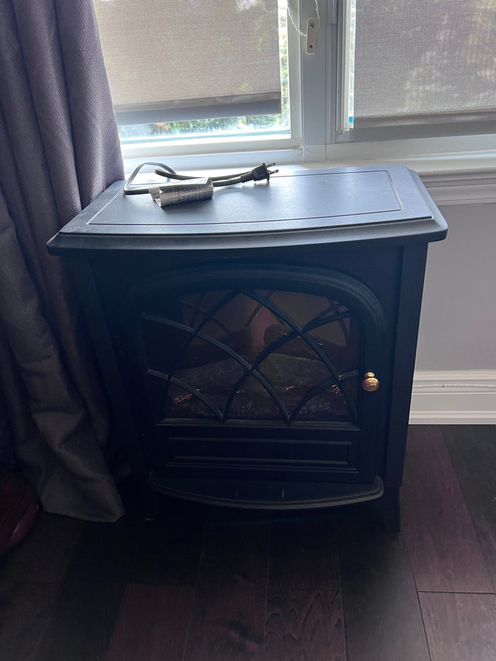 Dimplex ES2033 Electric Fireplace/Heater, Black Finish, 20-In. Wide